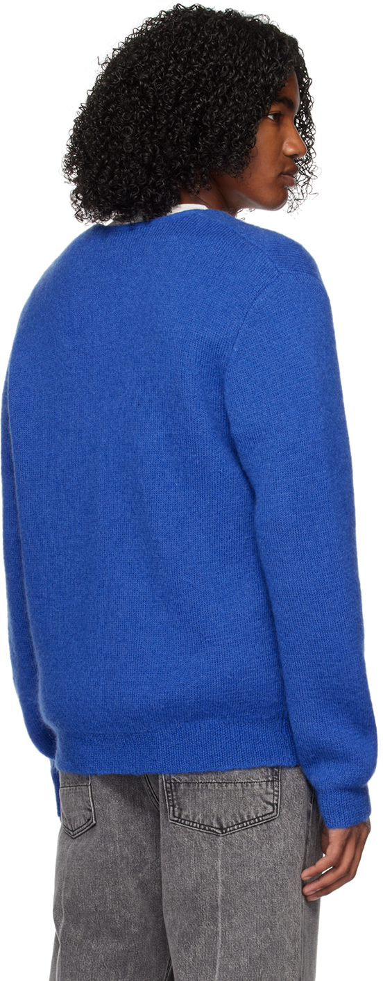 PLACES+FACES Blue Embroidered Cardigan PLACES+FACES