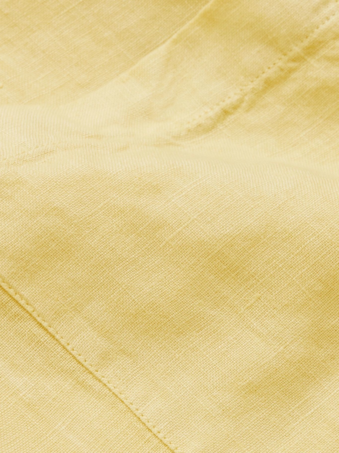 LORO PIANA - Linen Shirt - Yellow Loro Piana