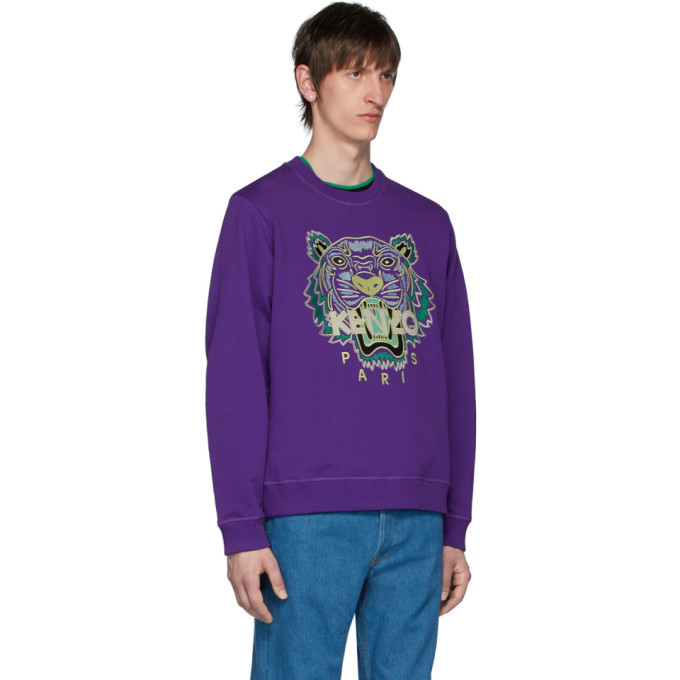 kenzo sweatshirt purple
