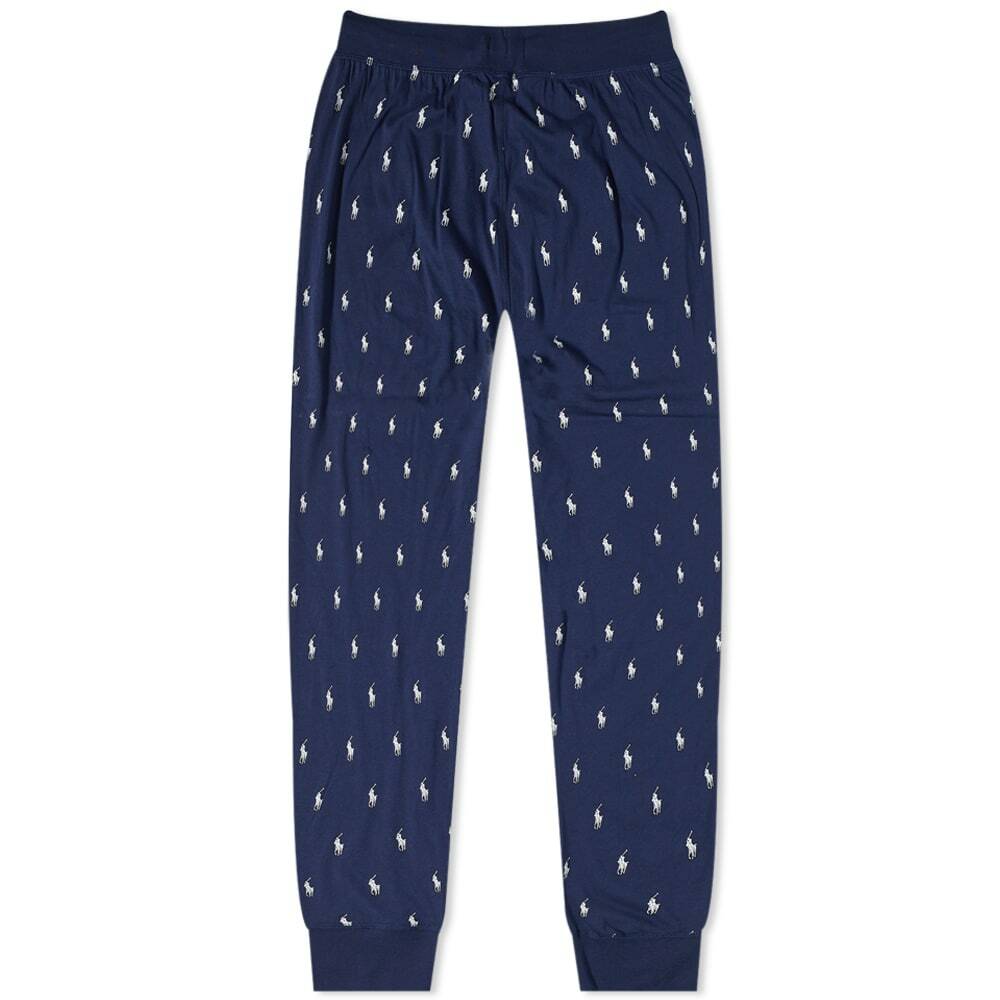 Polo Ralph Lauren Men's Sleepwear All Over Pony Sweat Pant in Cruise Navy Polo  Ralph Lauren