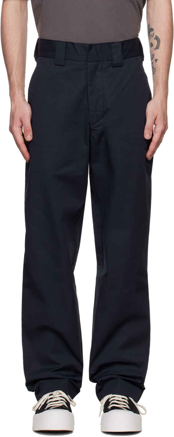 SUNNEI Navy Patch Pocket Trousers Sunnei