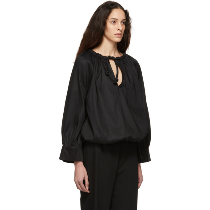 Toteme Black Rope Blouse Toteme