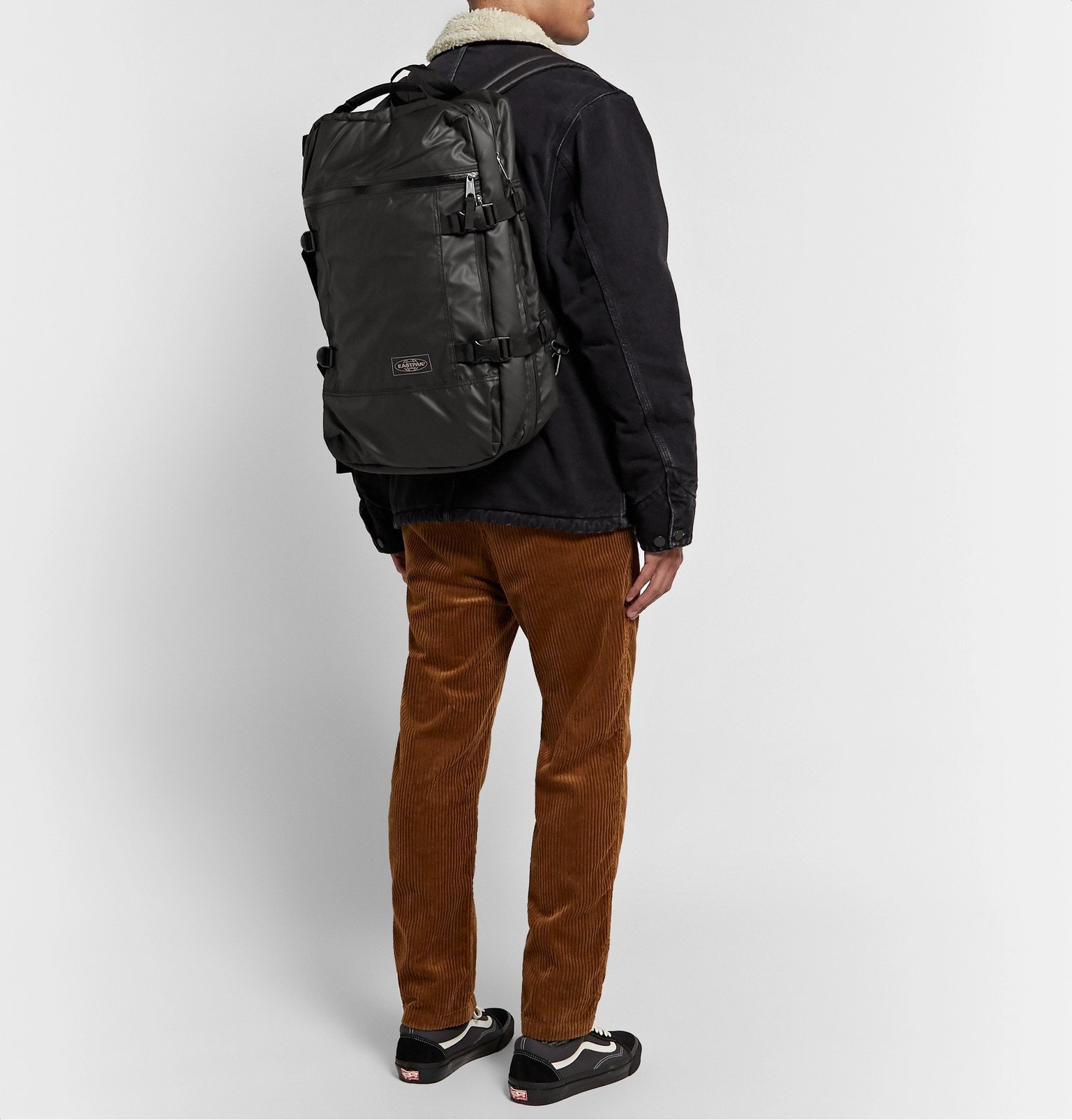 Eastpak Tranzpack WaterResistant Topped Convertible Bag Black Eastpak