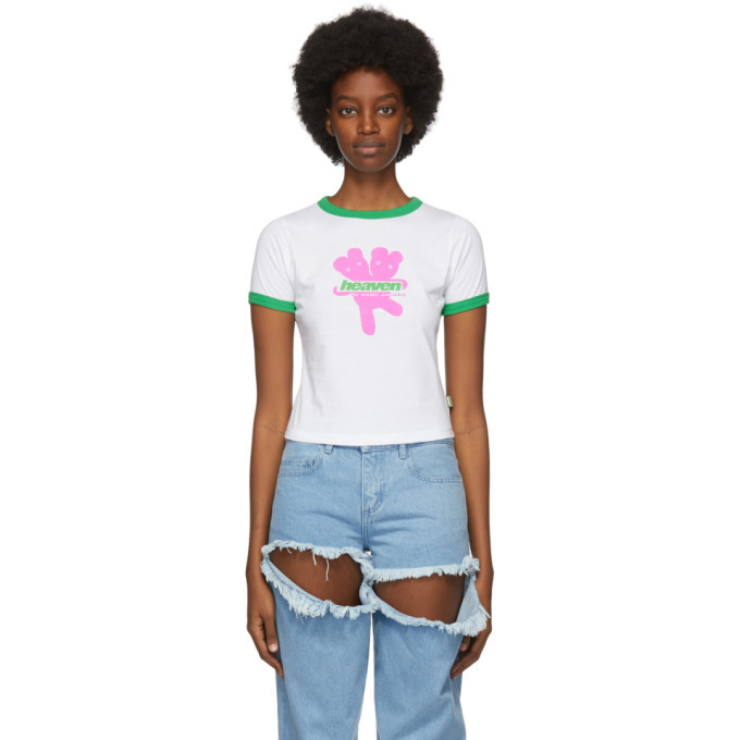 Marc Jacobs White Heaven By Marc Jacobs Logo Baby T-Shirt Marc Jacobs