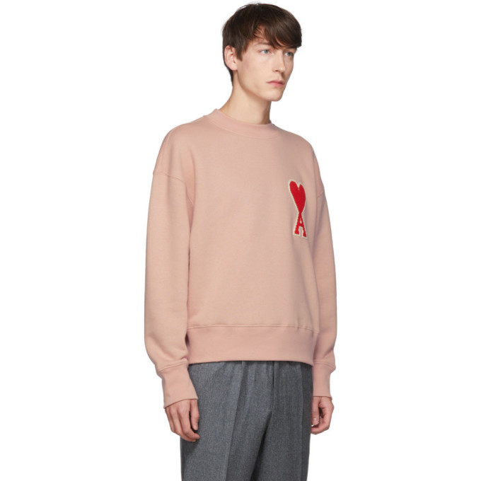 ami heart sweatshirt