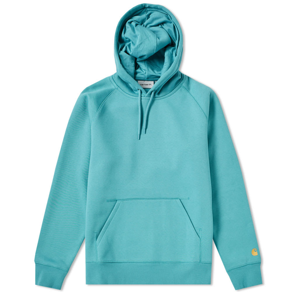 Carhartt Hooded Chase Sweat Green Carhartt WIP