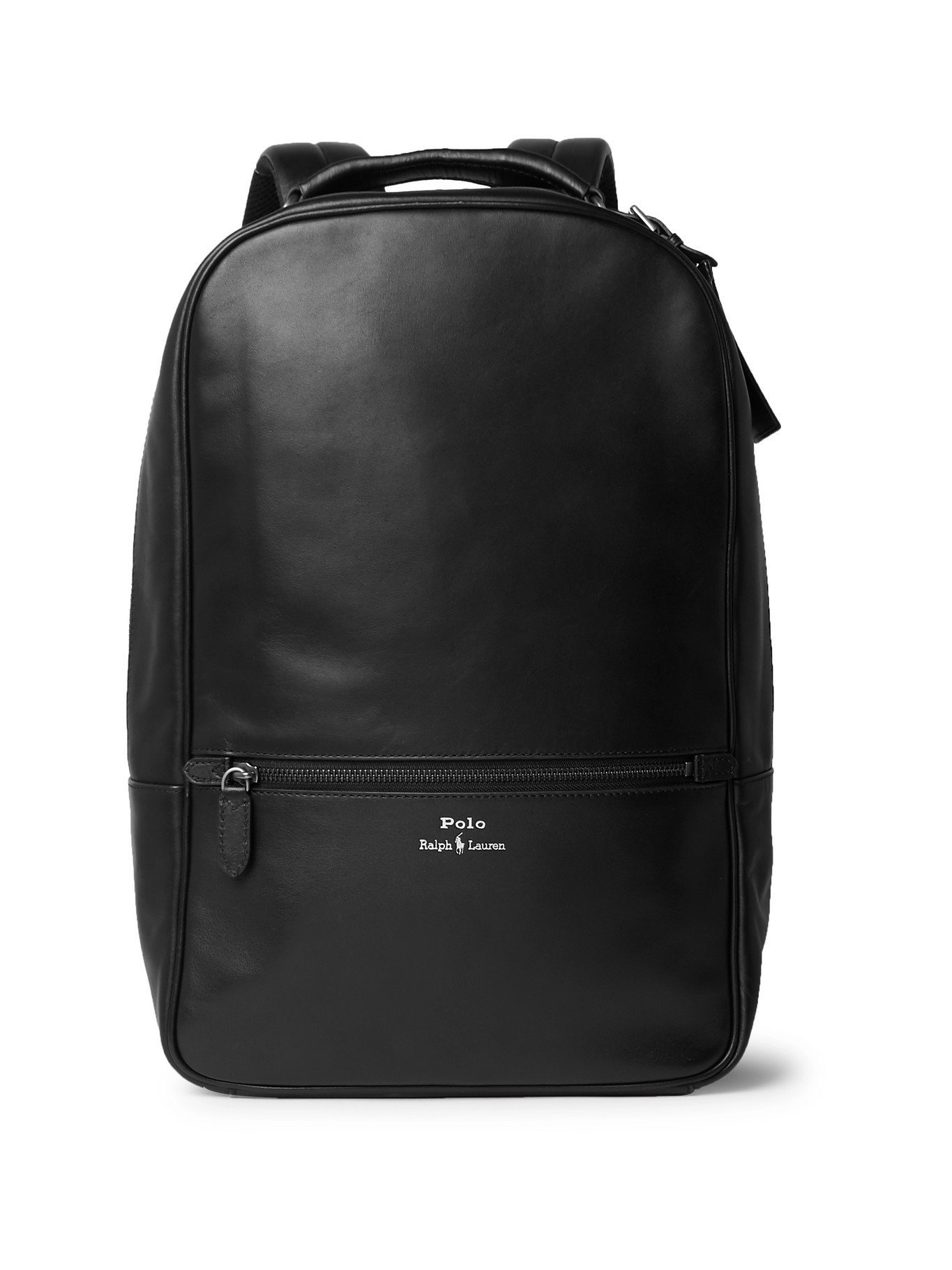 Photo: POLO RALPH LAUREN - Leather Backpack - Black
