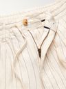Polo Ralph Lauren - Straight-Leg Pinstriped Linen-Blend Twill Drawstring Trousers - Neutrals