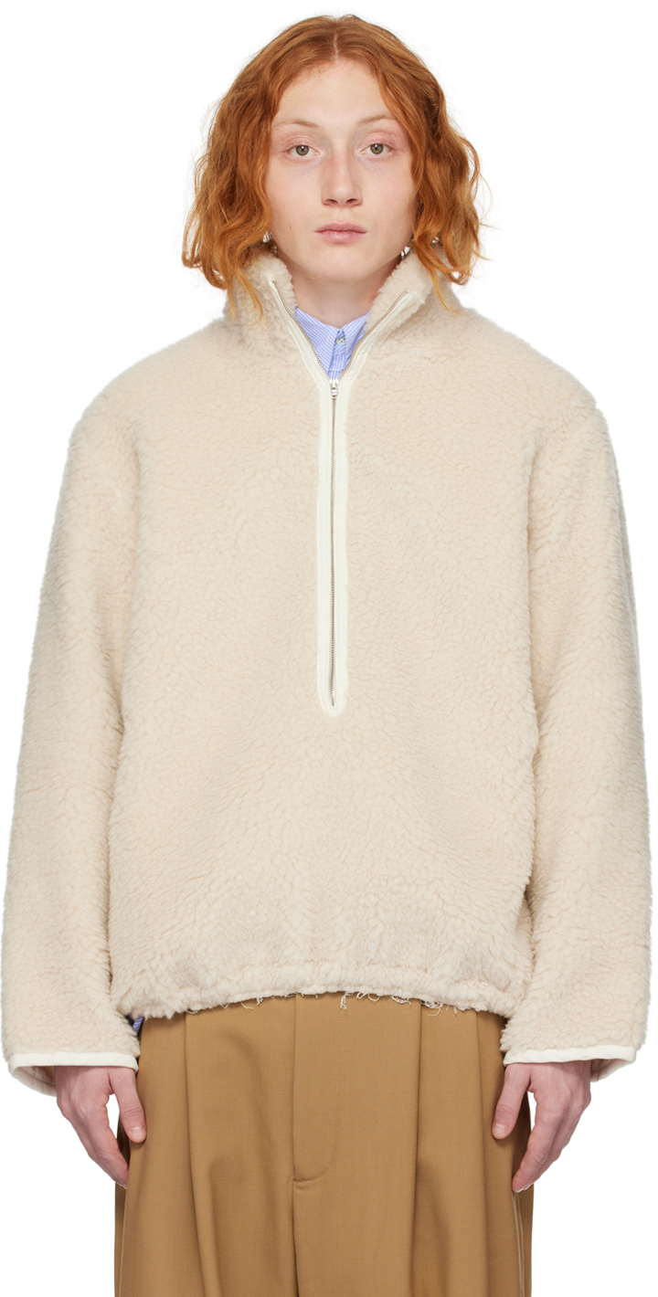 Camiel Fortgens OffWhite Wool Jacket Camiel Fortgens