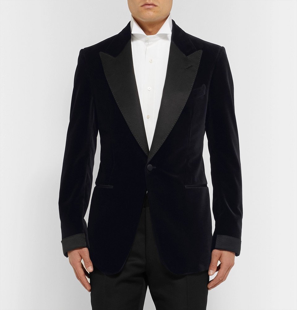 tom ford black velvet tuxedo