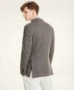 Brooks Brothers Men's Milano Slim-Fit Check Knit Sport Coat | Brown