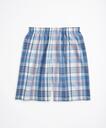 Brooks Brothers Men's Madras Short Pajamas | White/Blue/Red