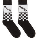 Rassvet Black Check Logo Sport Socks