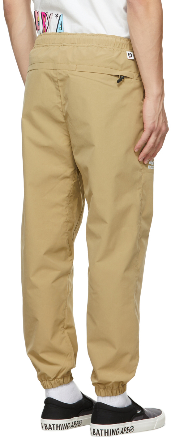 pe By A Bathing Ape Woven Chino Logo Lounge Pants pe By A Bathing Ape