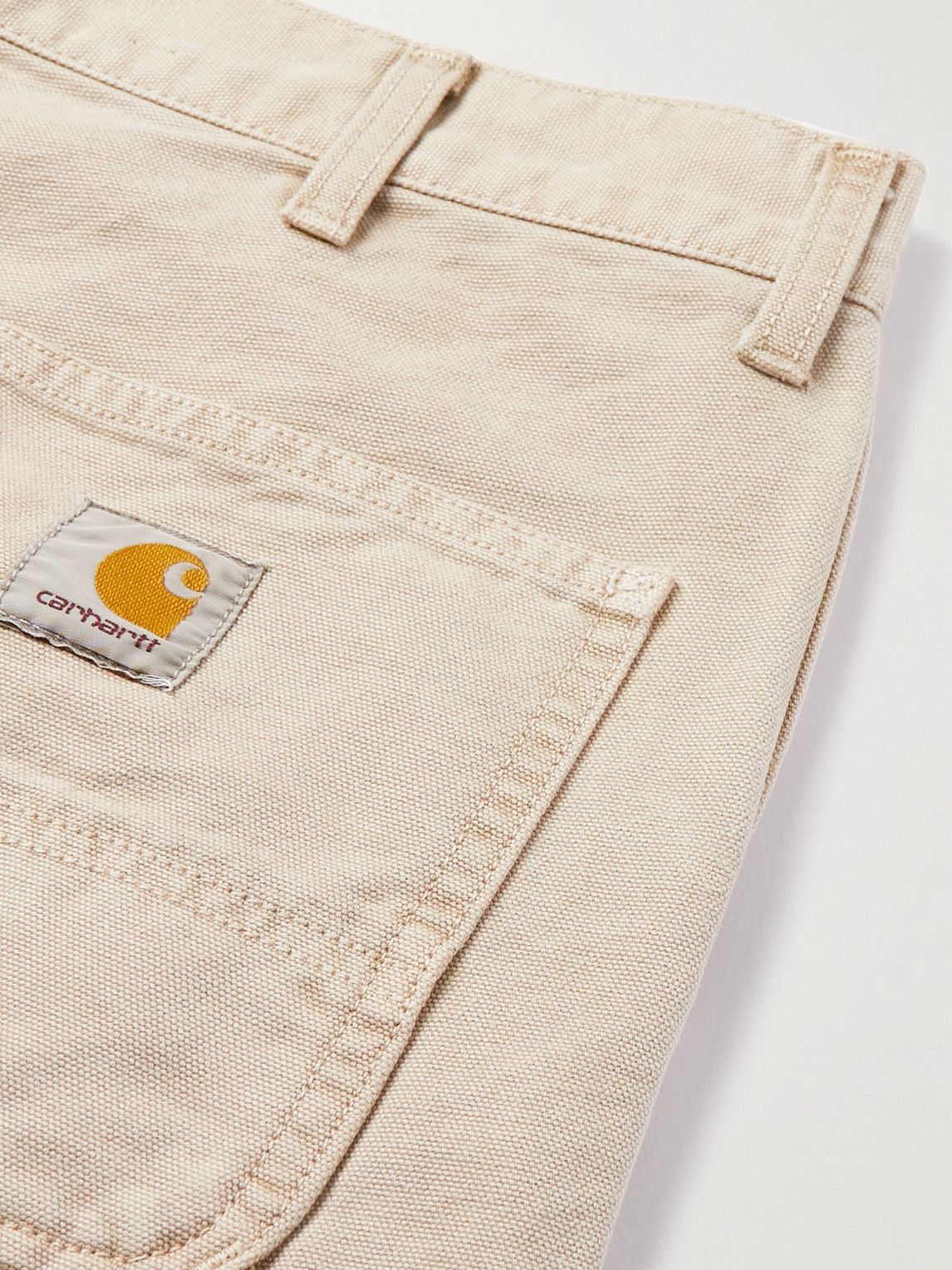 Carhartt WIP - Straight-Leg Cotton-Canvas Shorts - Neutrals Carhartt WIP