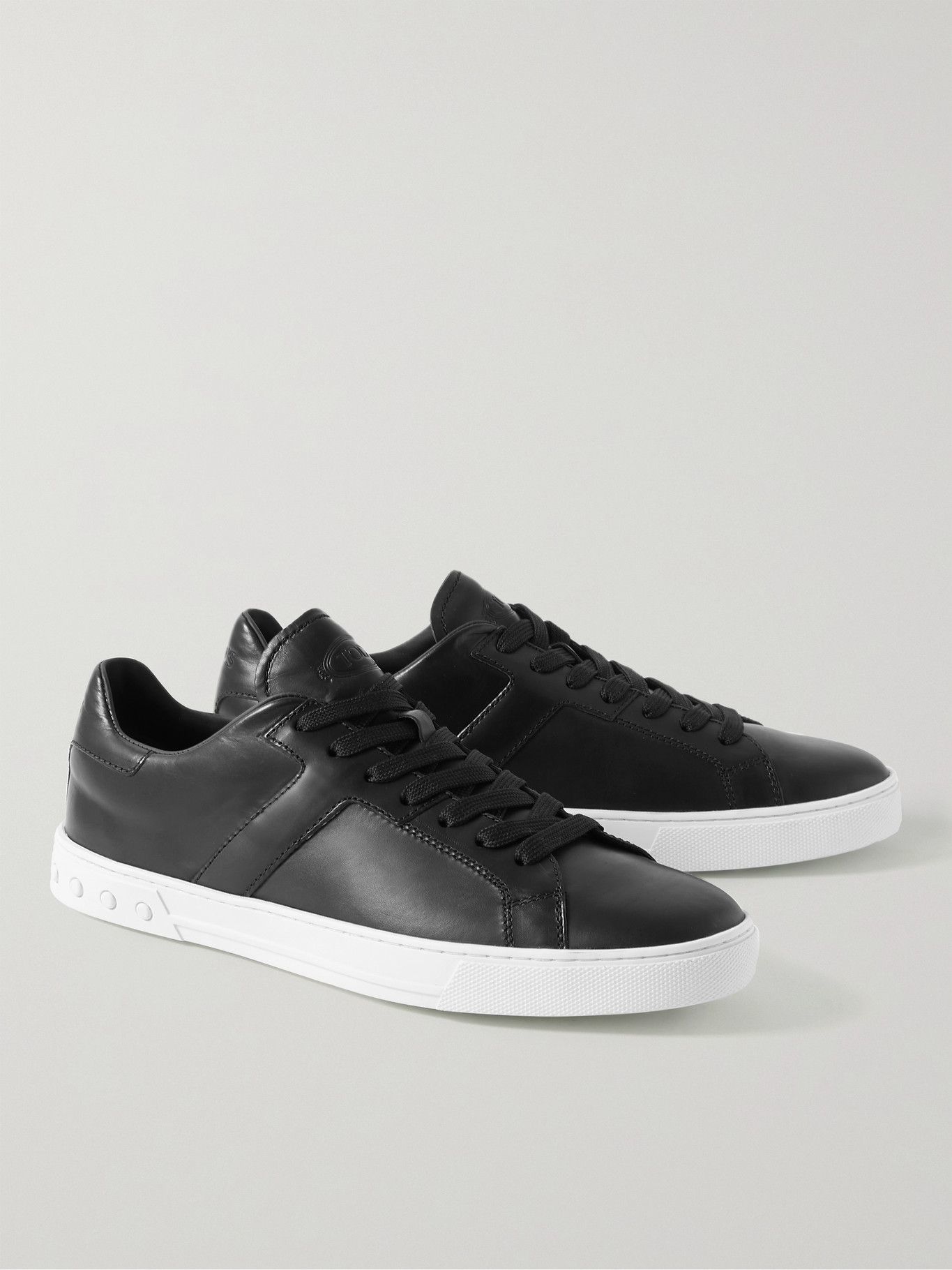 Tod's - Leather Sneakers - Black Tod's