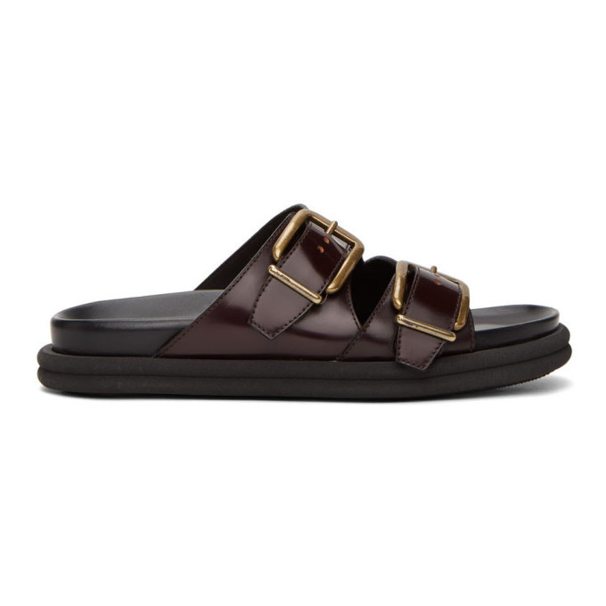 dries van noten leather sandals
