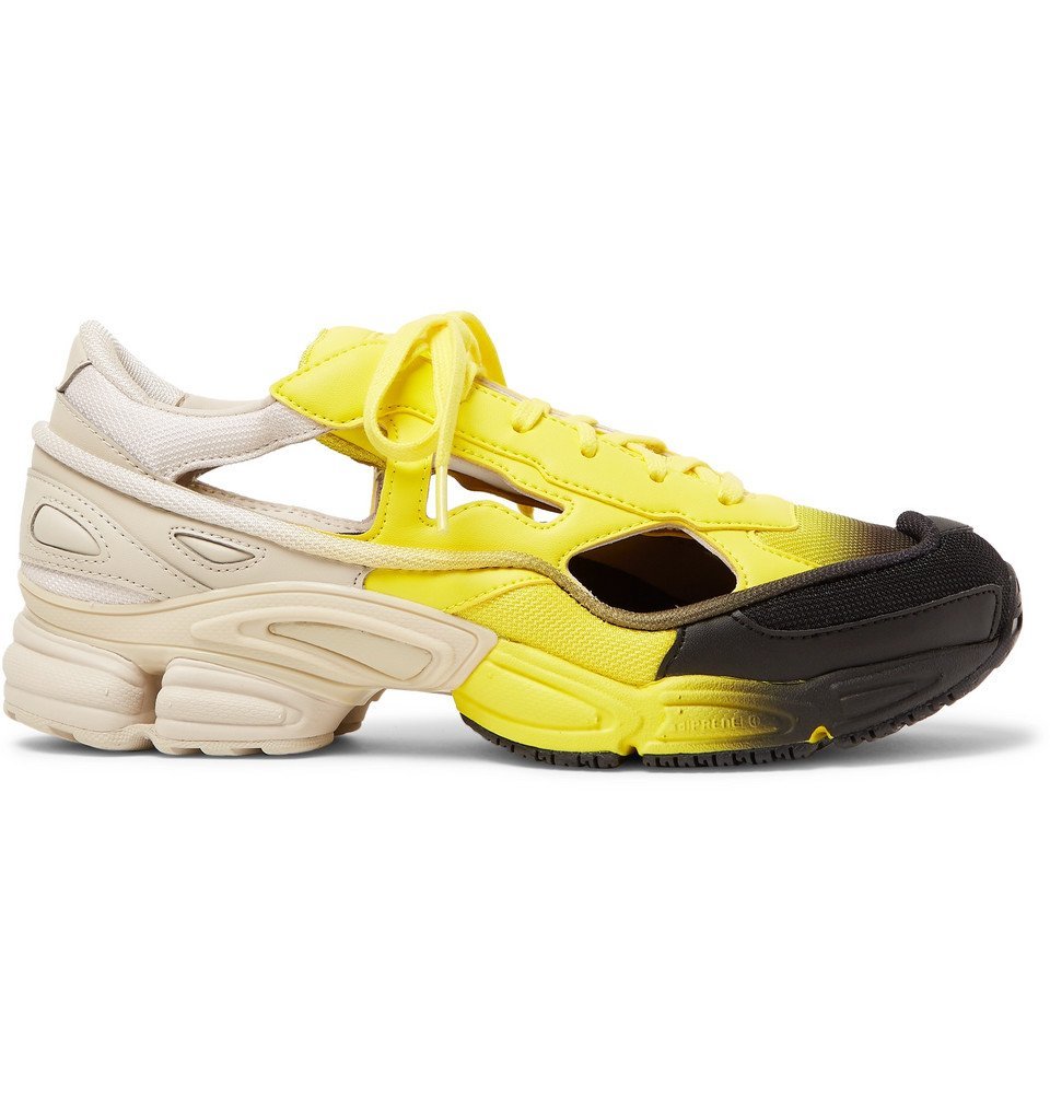 Raf Simons - adidas Originals Replicant Ozweego Sneakers - Yellow Raf ...