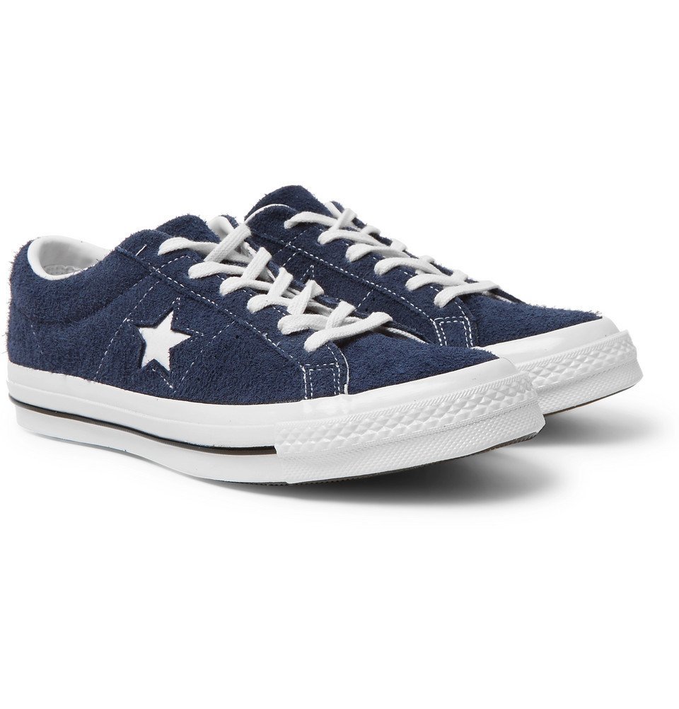 Converse - One Star OX Suede Sneakers - Men - Navy Converse