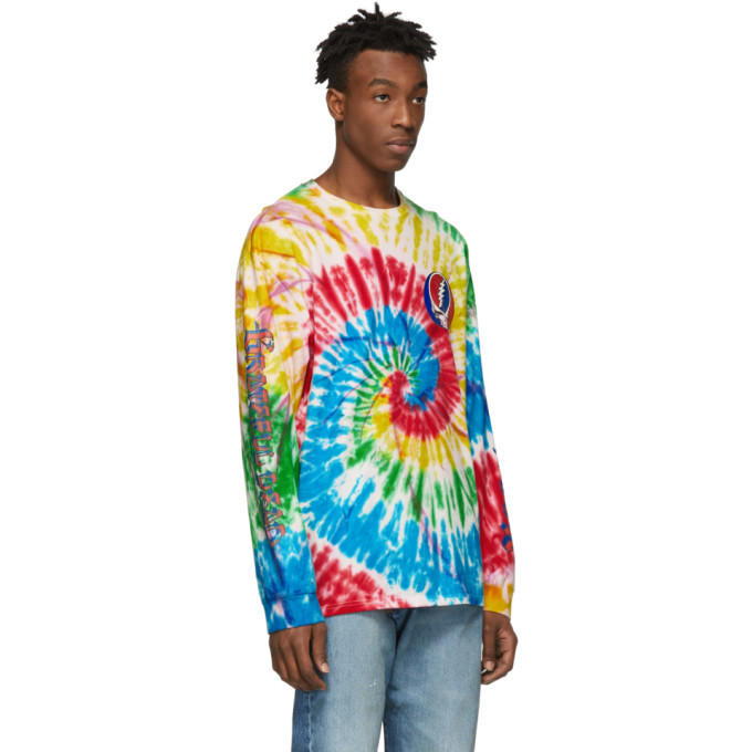 R13 Multicolor Tie-Dye Grateful Dead 