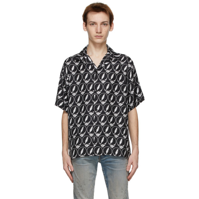AMIRI Black and White Grateful Dead 