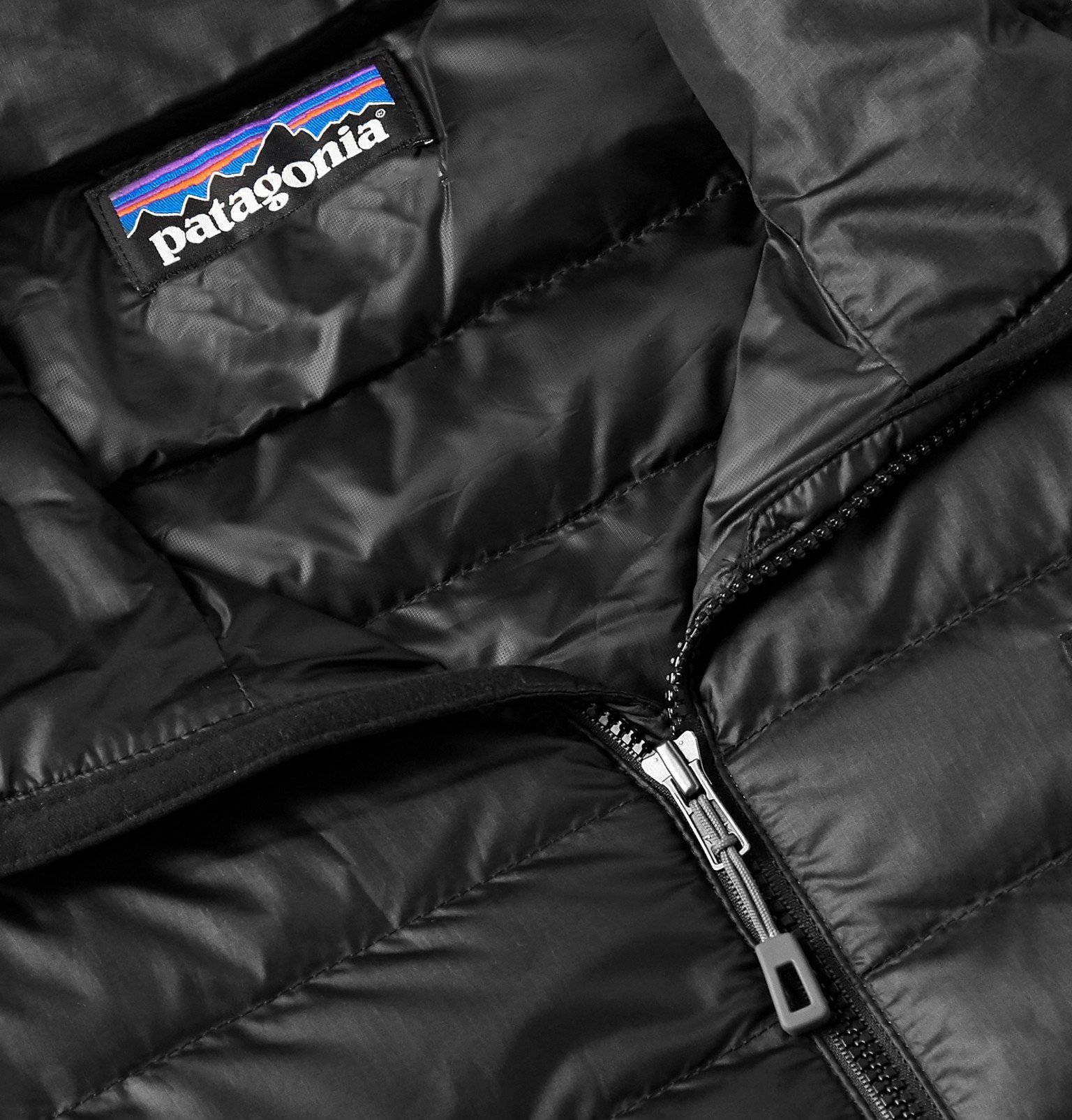 Patagonia - Packable Quilted Ripstop Down Jacket - Black Patagonia