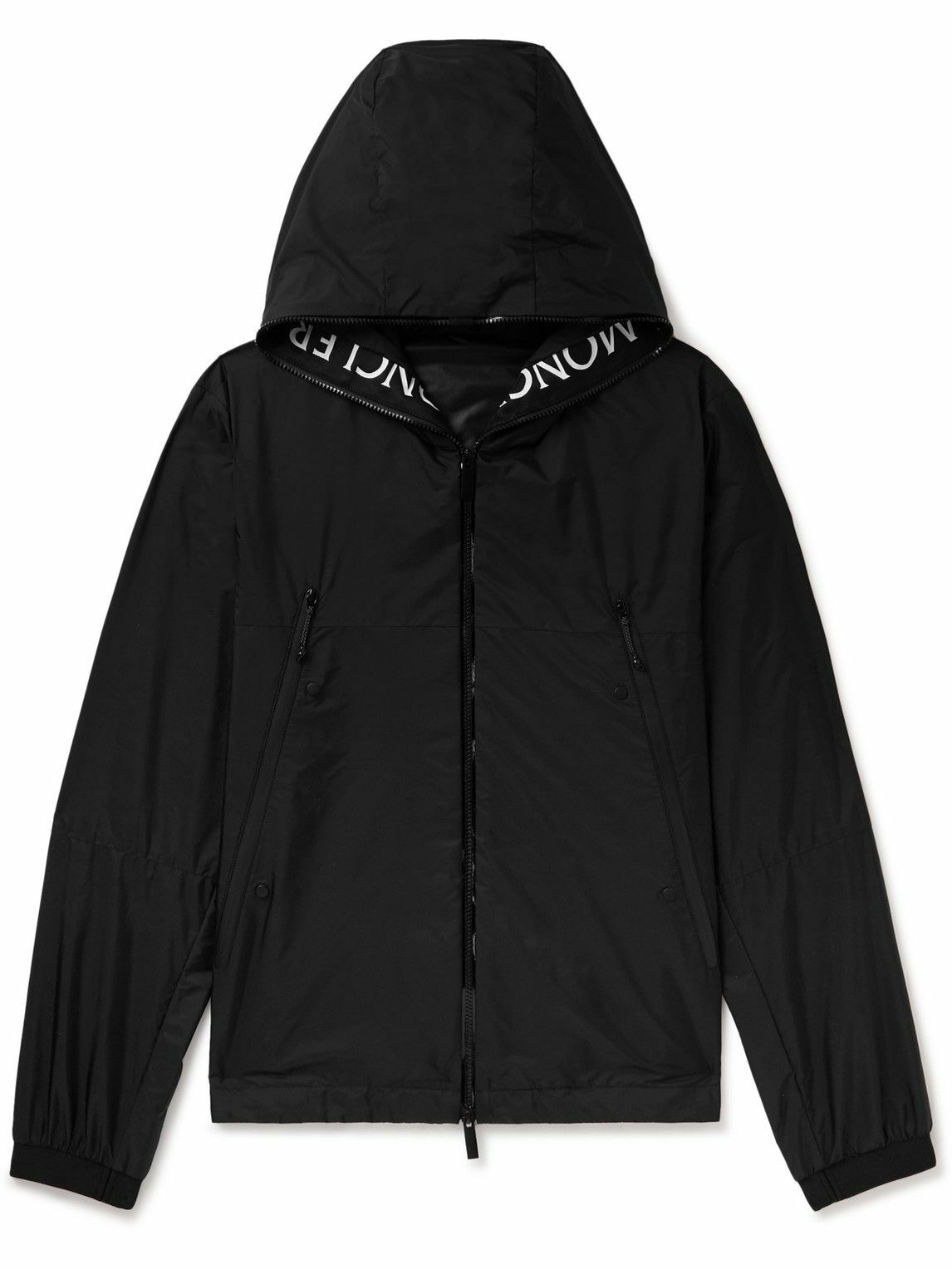 Moncler - Junichi Logo-Appliquéd Shell Hooded Jacket - Black Moncler