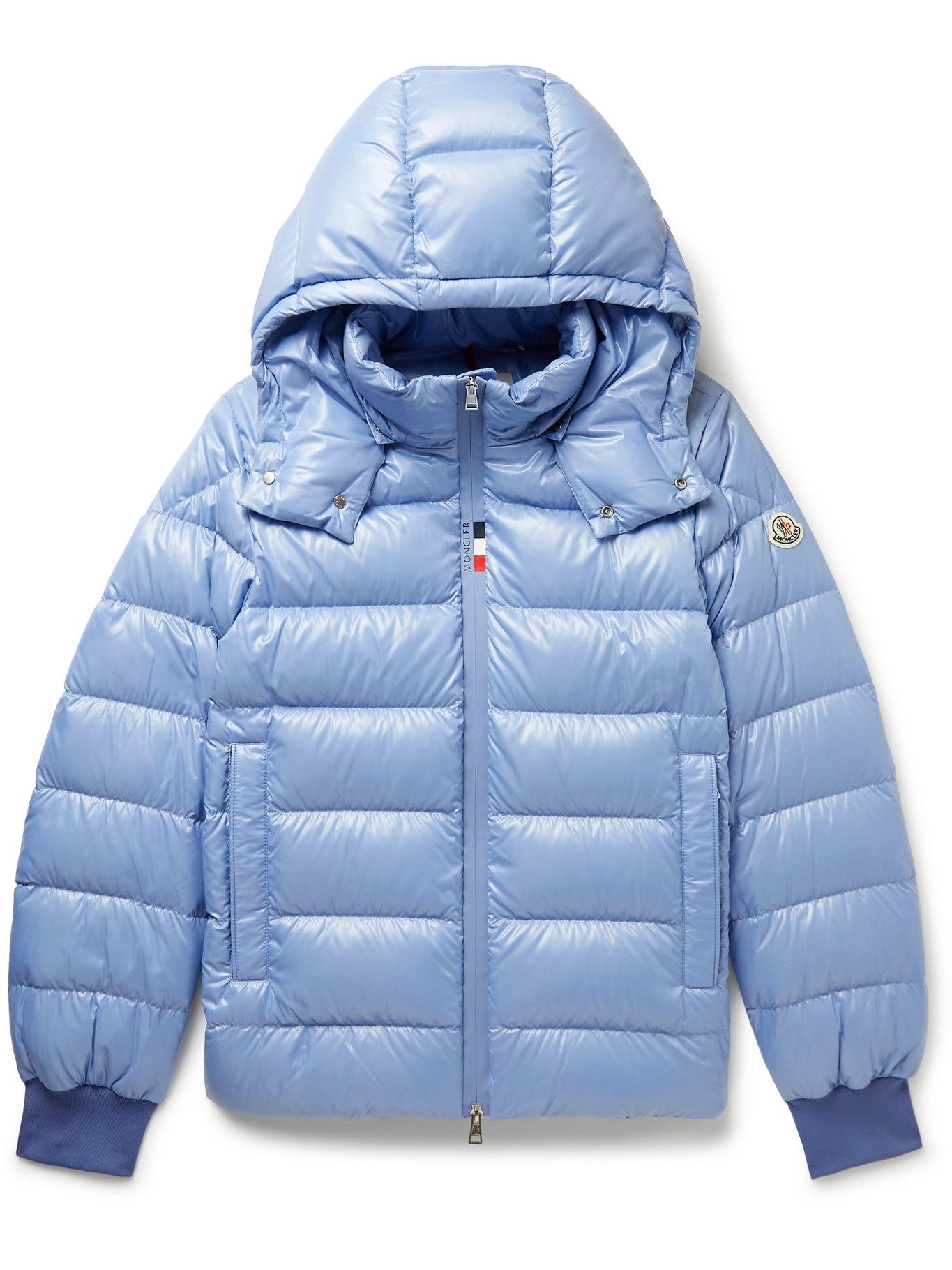 Moncler - Cuvellier Quilted Shell Down Jacket - Blue Moncler