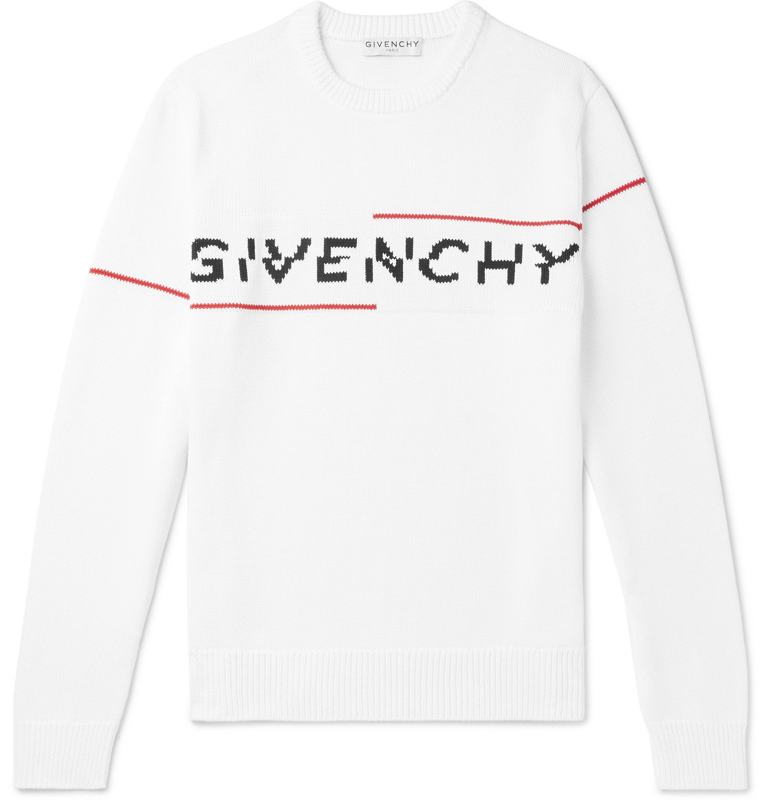 givenchy intarsia sweater