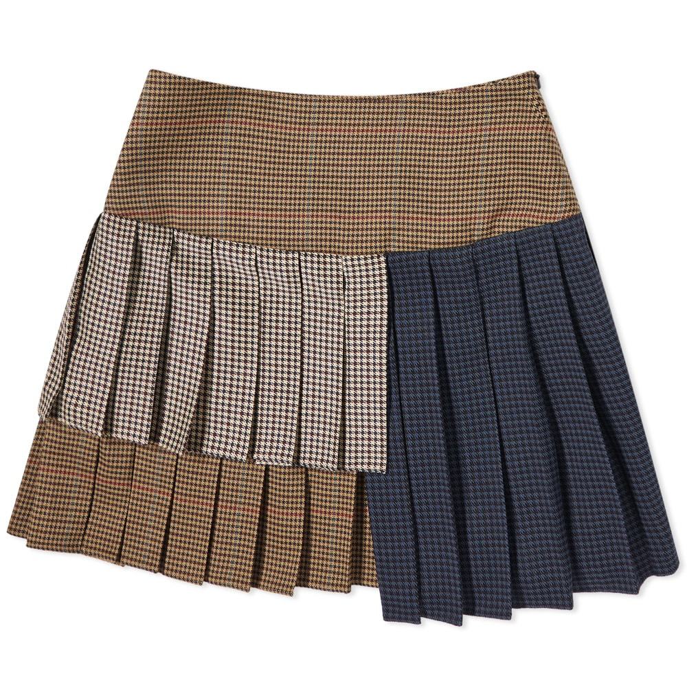Photo: Rokh Triple Pleat Mini Skirt