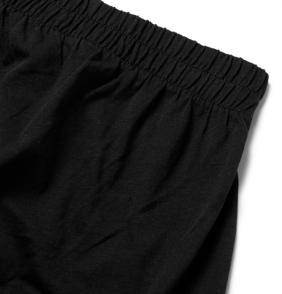A.P.C. CottonJersey Boxer Shorts Men Black A.P.C.