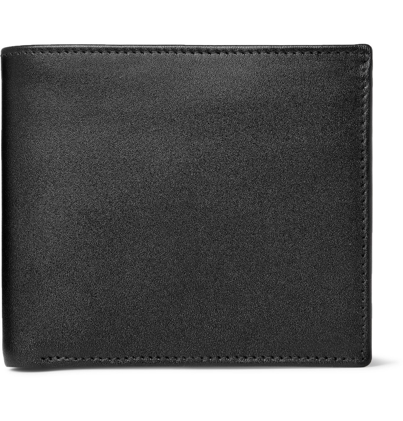 George Cleverley - Leather Billfold Wallet - Black George Cleverley