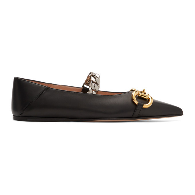 gucci black flats