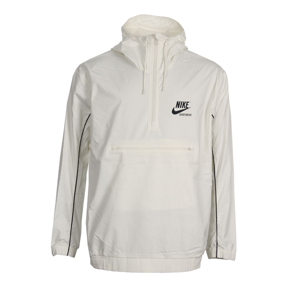 Hooded Jacket White Nike