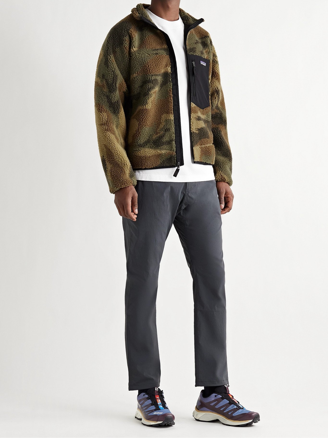 Classic Retro-X Shell-Trimmed Fleece 