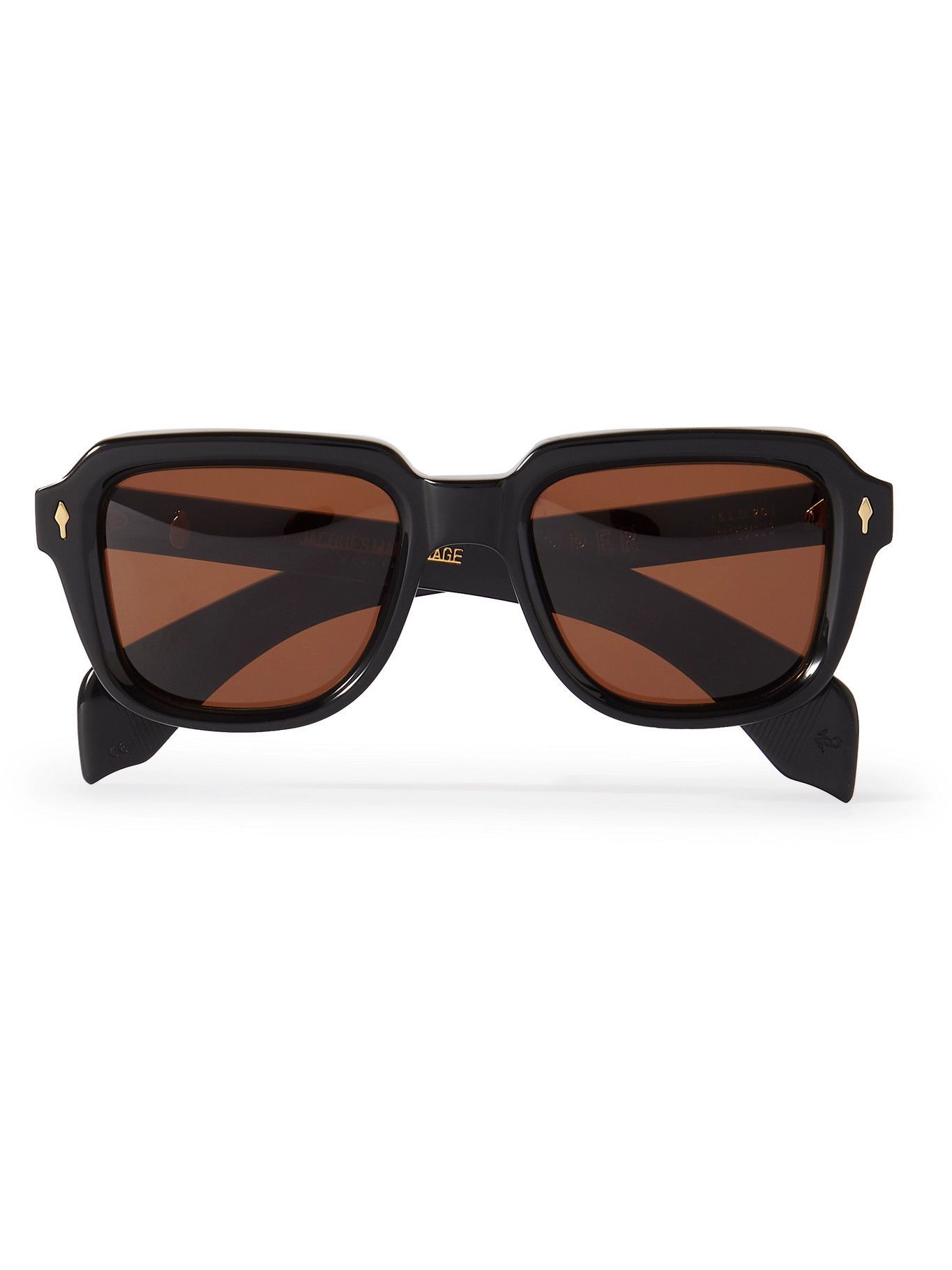 Jacques Marie Mage Taos SquareFrame Acetate and GoldTone Sunglasses Jacques Marie Mage