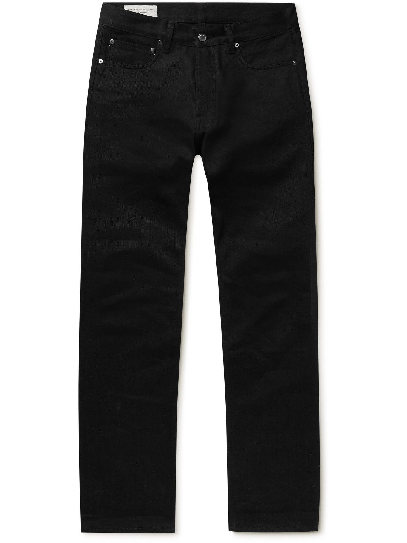 Blackhorse Lane Ateliers - NW1 Selvedge Jeans - Black