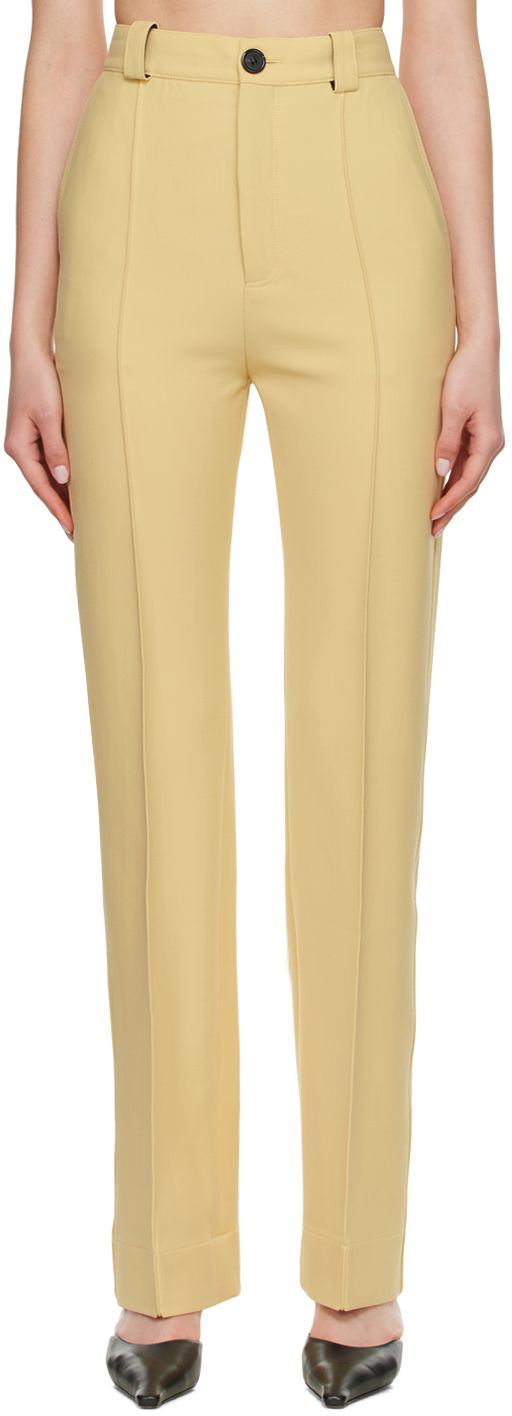 Photo: Kwaidan Editions SSENSE Exclusive Beige Polyester Trousers