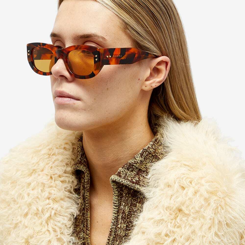 Gucci Womens Eyewear Gg1215s Sunglasses In Havanabrown Gucci 