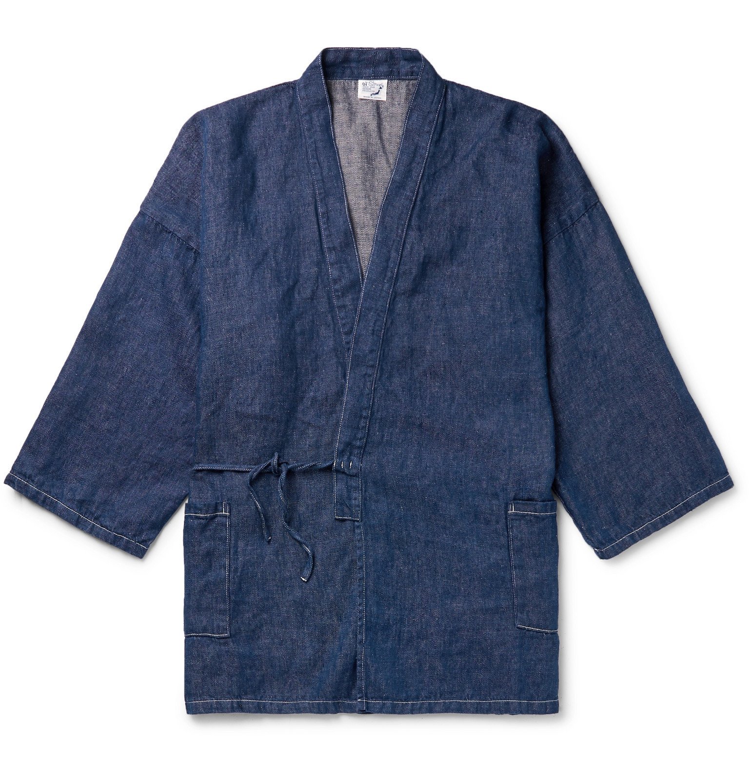 denim kimono