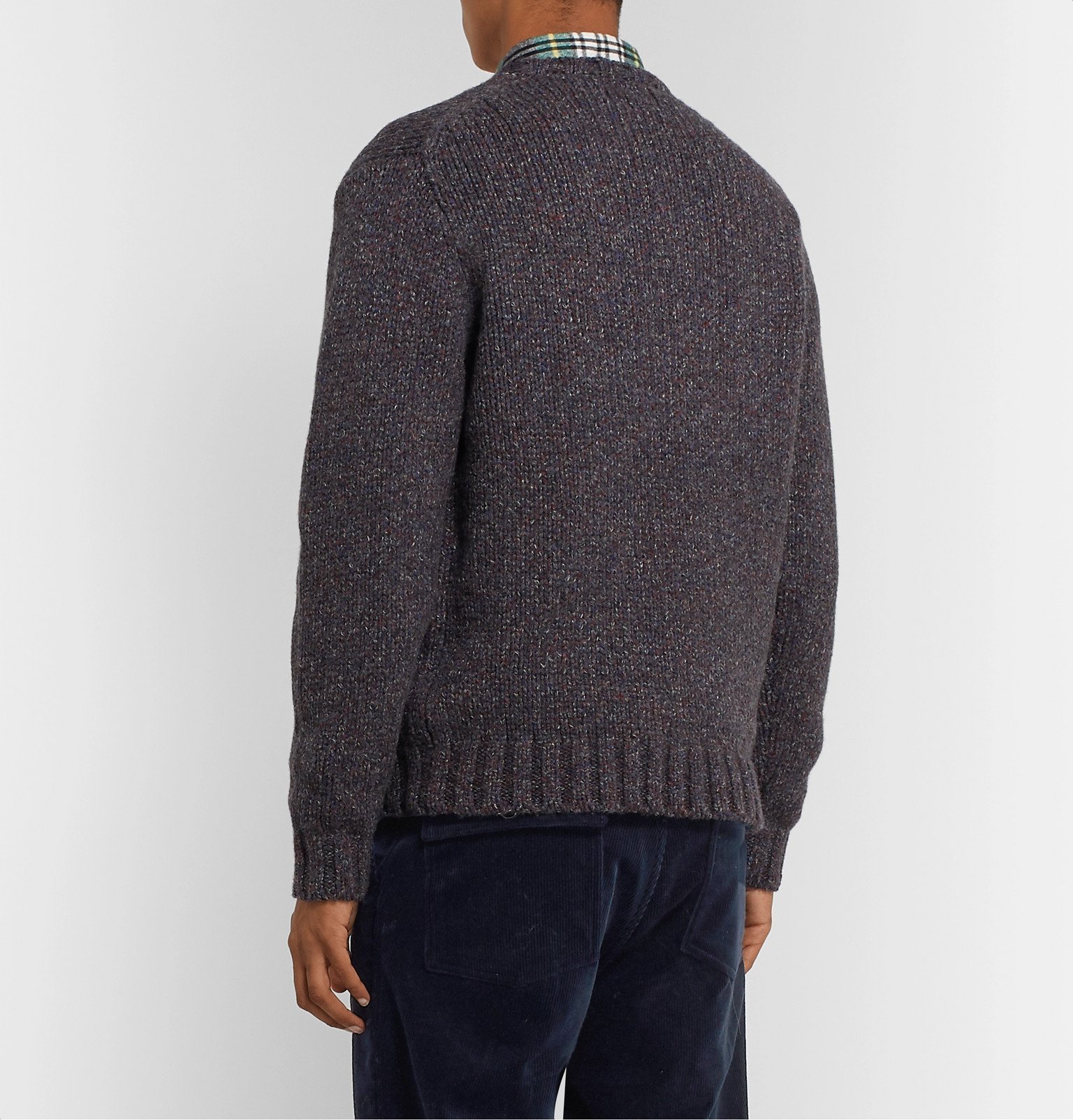Beams Plus - Wool-Blend Sweater - Gray Beams Plus