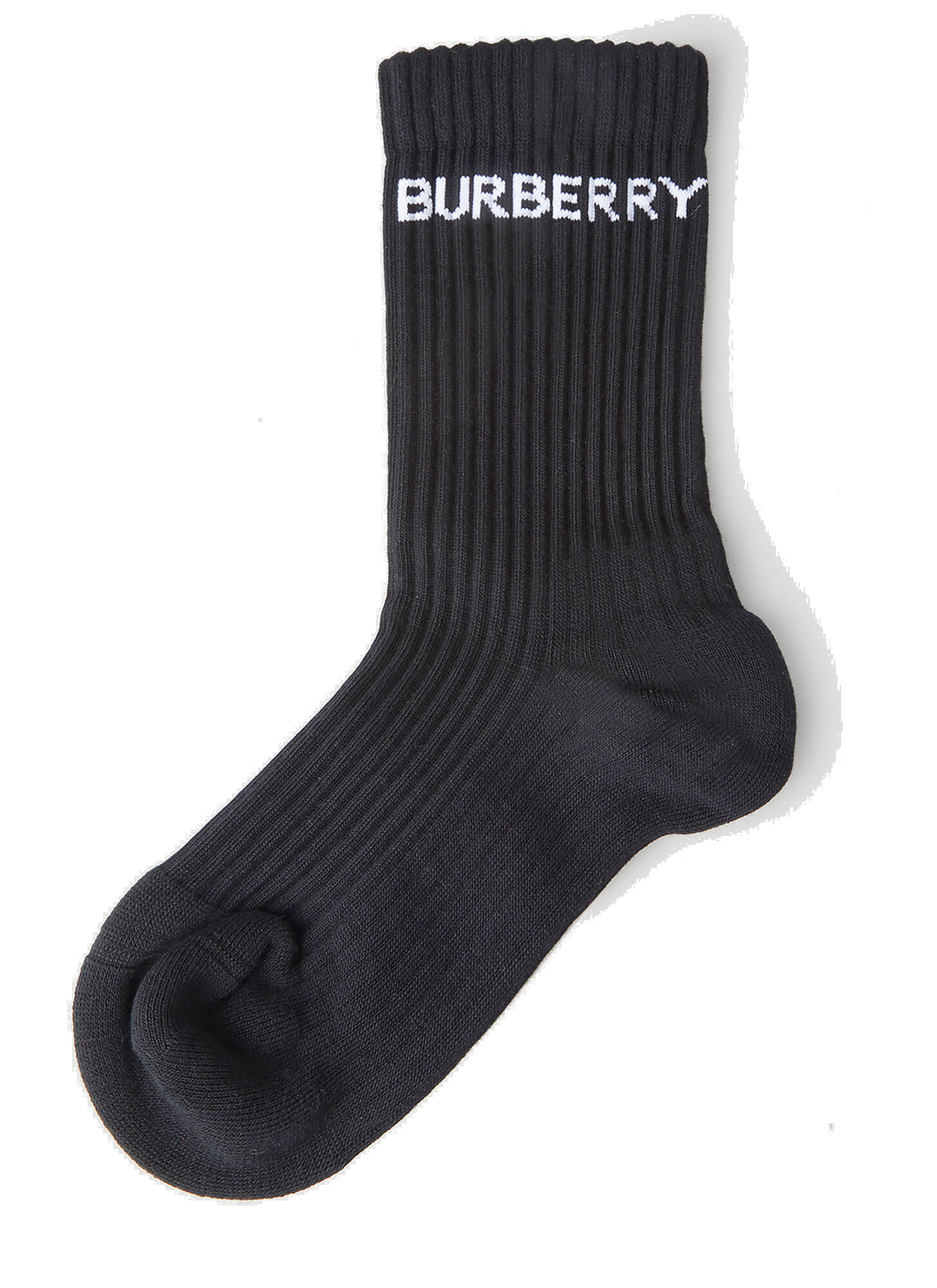 Photo: Logo Jacquard Socks in Black