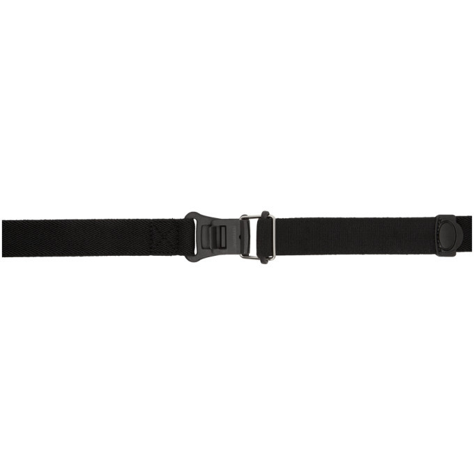 nonnative Black Alpinist Tape Belt Nonnative