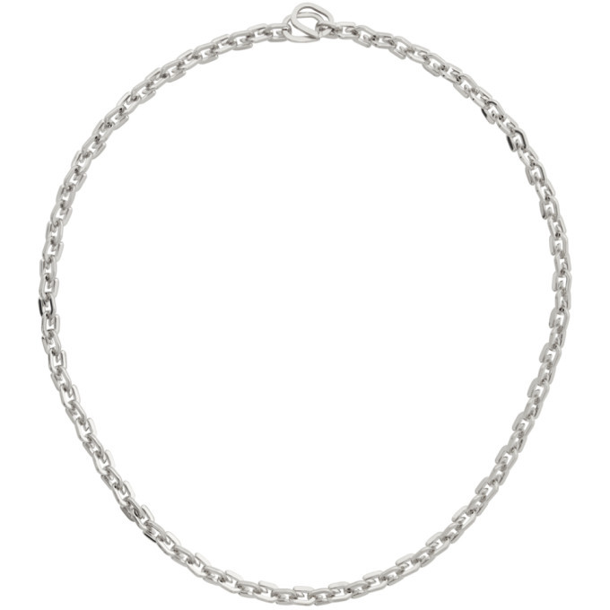 Givenchy Silver G Link Necklace Givenchy