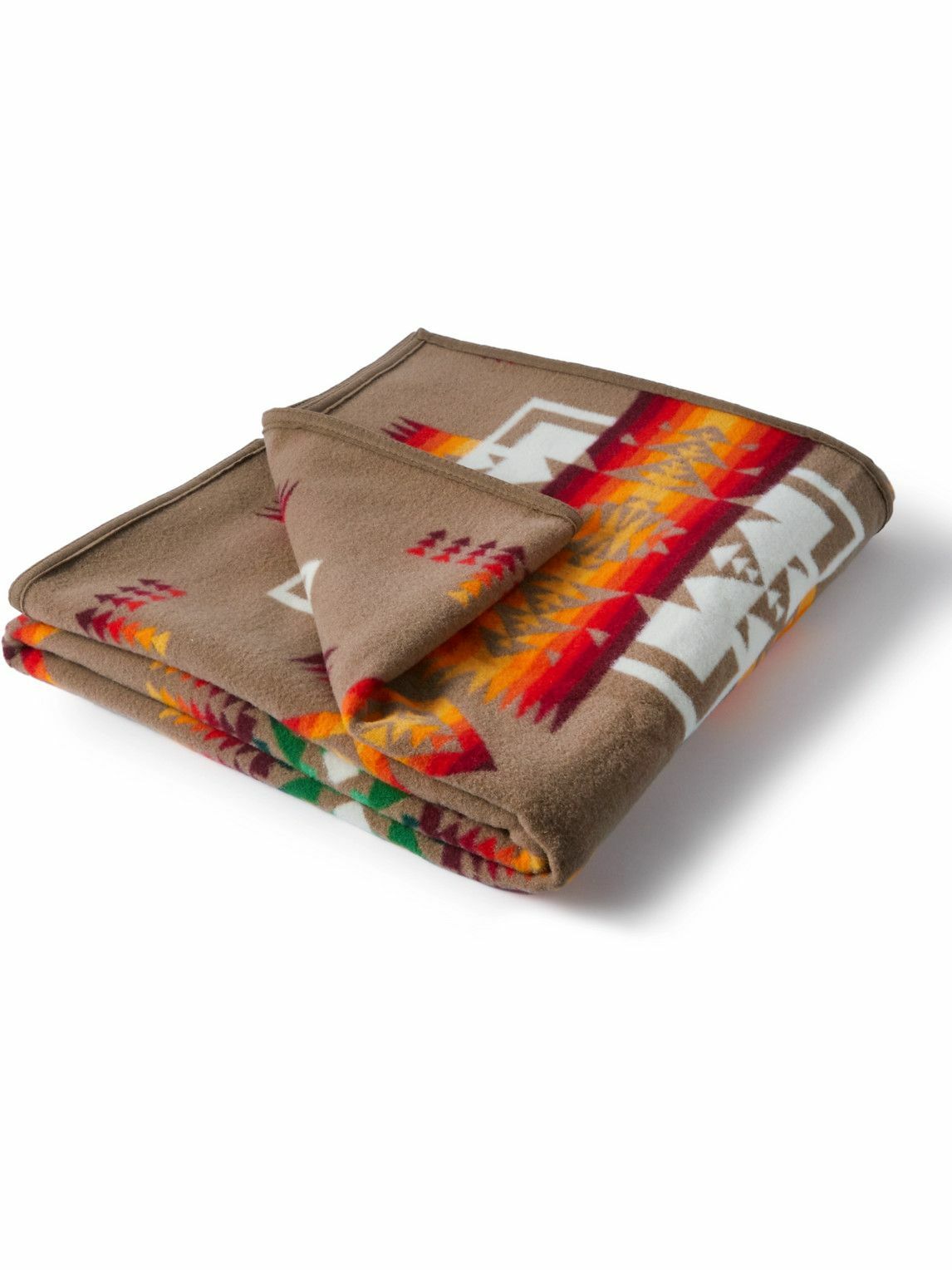 Pendleton Chief Joseph Virgin Wool And Cotton Blend Jacquard Blanket Pendleton