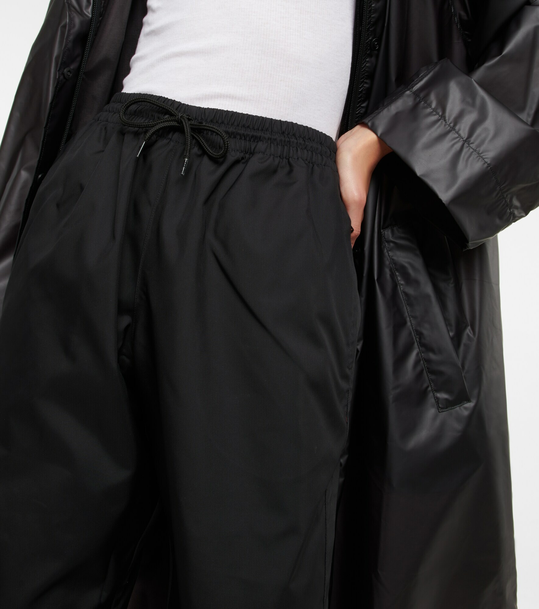 Wardrobe.NYC - Zip-cuff high-rise sweatpants WARDROBE.NYC
