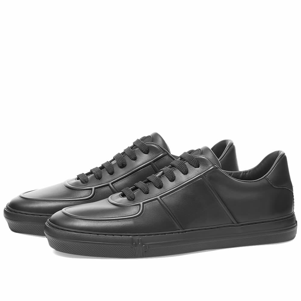 Moncler Men's Neue York Cupsole Sneakers in Black Moncler