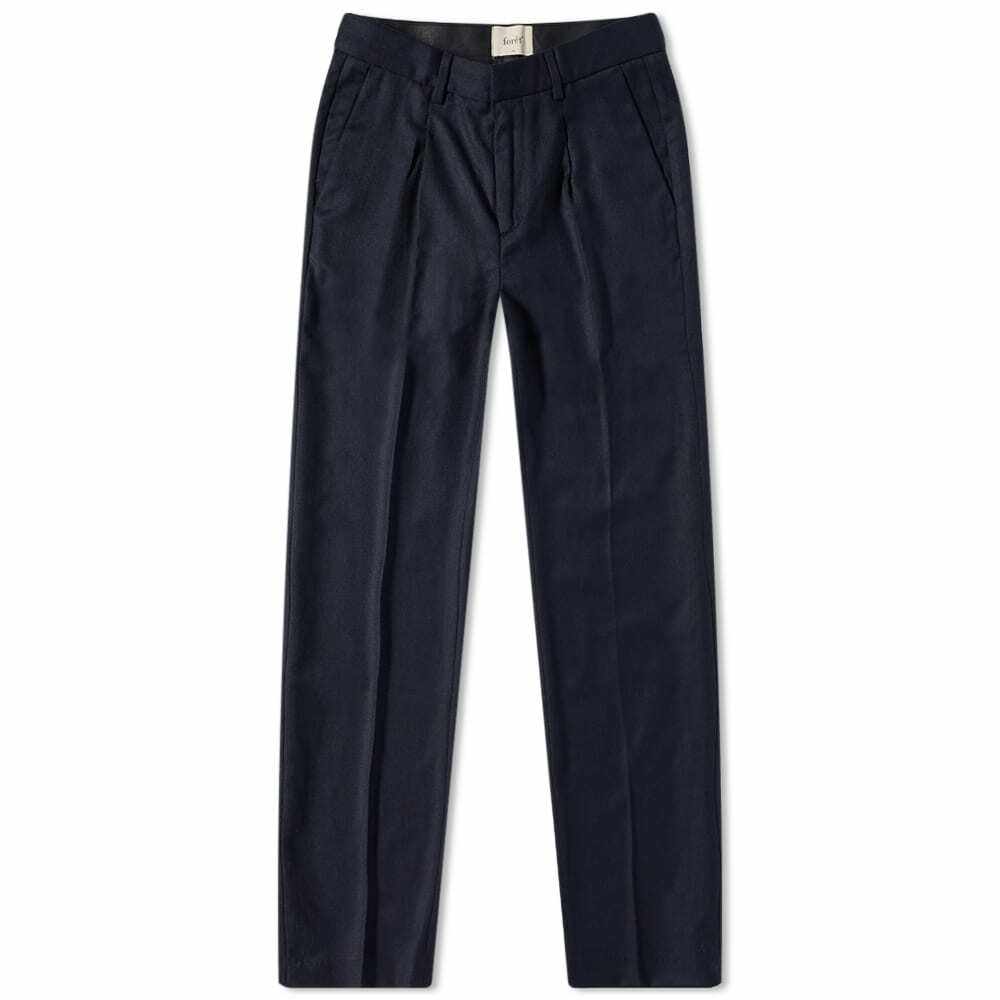 Foret Men's Read Wool Pant in Navy Foret