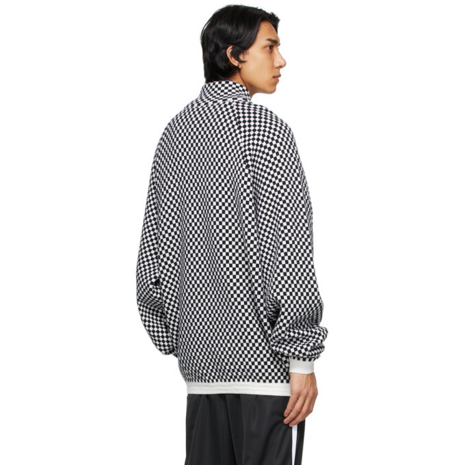 Raf Simons Black and White SS00 Oversized Knit Cardigan Raf Simons