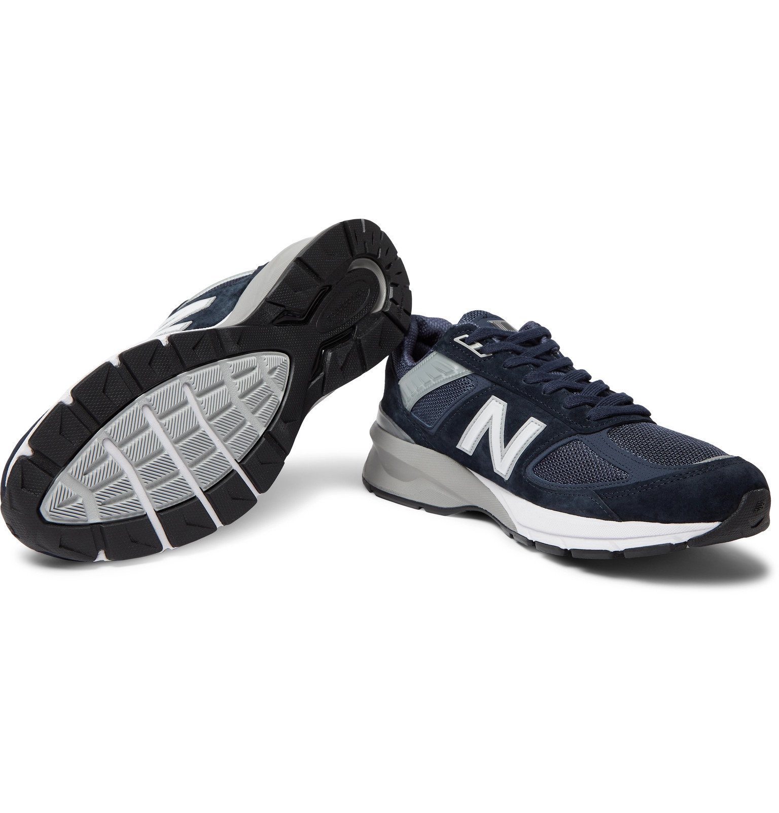 New Balance 990 V5 Suede and Mesh 
